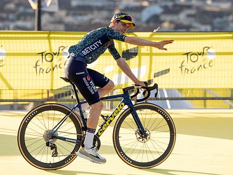 Danish rider Jonas Vingegaard He had a 13-second cushion in the final overall standings in Poland from UAE Team Emirates’ Diego Uliss.