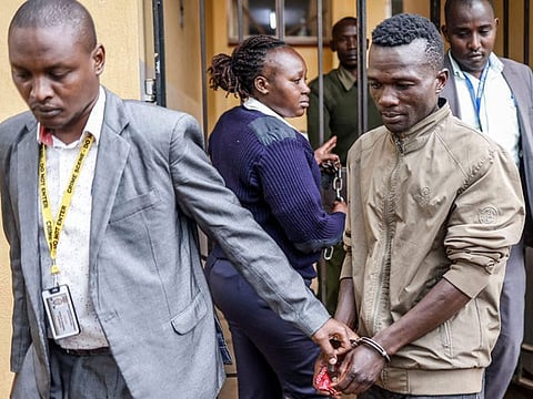 Collins Jumaisi, 33, described by police as a “vampire, a psychopath”, was arrested last month after the horrific discovery of mutilated bodies in a garbage dump in a slum in the Kenyan capital.