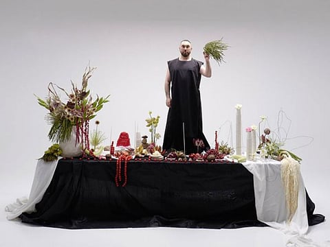 Gurgen Yeritsyan, dressed in OverMe and photographed by Angelina Sobko at Enso Studio.