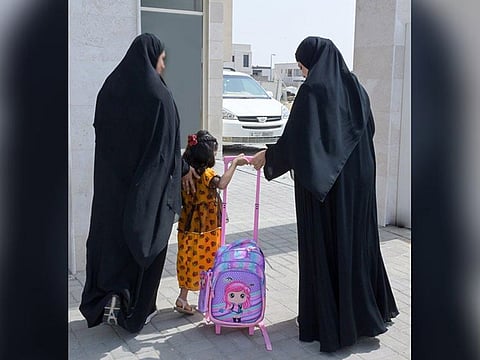 As many as 213 school bags filled with educational supplies have been provided to children of inmates in Sharjah.