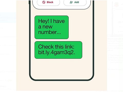 WhatsApp shared a video with a message for users on how to stay safe from spam messages.