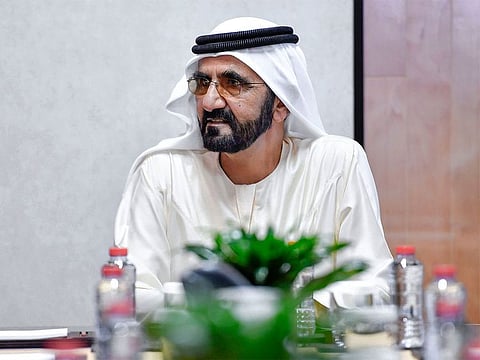 His Highness Sheikh Mohammed bin Rashid Al Maktoum, Vice President and Prime Minister of the UAE and Ruler of Dubai