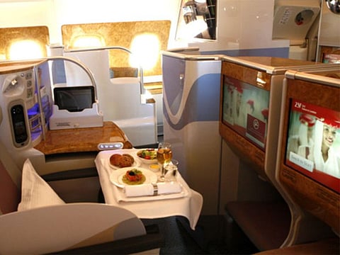 The reason you gather miles for your first international business class trip isn't about getting more value per mile. It's often just to fancifully travel in style. (Image used for illustrative purposes)
