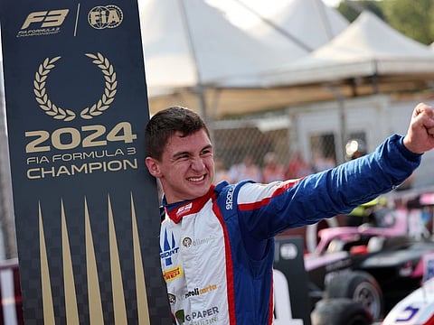 Leonardo Fornaroli clinched the Formula 3 championship at Monza on Sunday.
