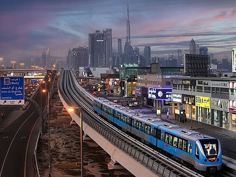 Dubai Metro will operate from 3am to midnight on Sunday, November 10, 2024.
