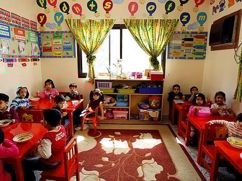 ADEK on Friday announces to expand access for early education in private schools. Photo for illustrative purpose only
