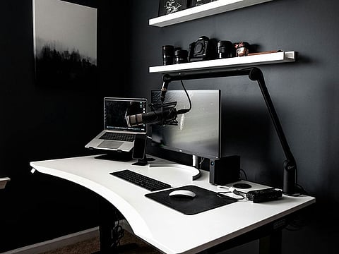 A few well-chosen PC accessories, like monitor arms and headphone stands, can help organise your space, clear clutter and maximise efficiency.