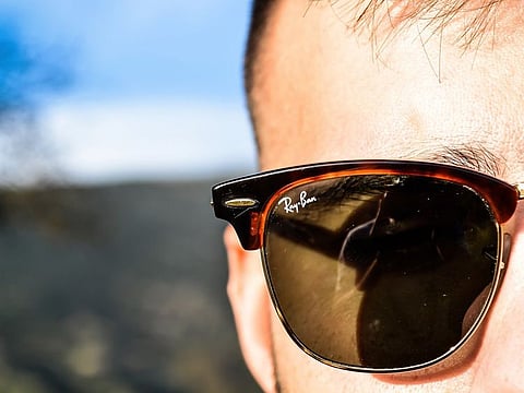 Illustrative image. The world's top eyewear maker and the US tech giant, which have been collaborating since 2019, launched the first Ray-Ban Meta glasses, equipped with artificial intelligence, last year.