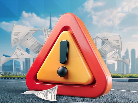 Artwork from the ministry in the post on X about the violation