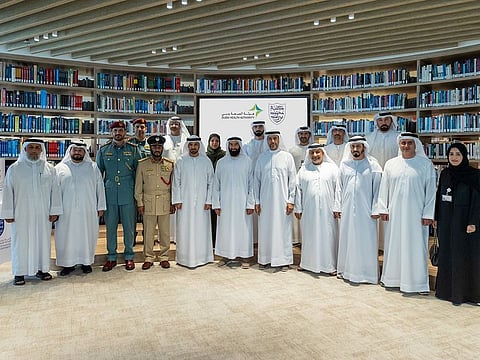 Officials from different government departments standing for a photograph at the launching of a professional Diploma in Healthcare for Emergency and Crisis Management.