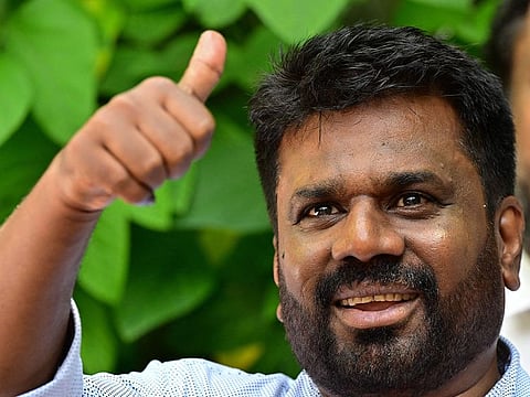 National People's Power (NPP) party's presidential candidate Anura Kumara Dissanayaka