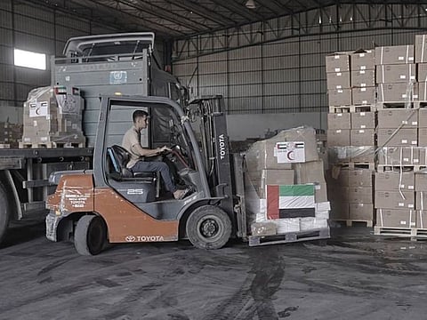 The UAE has provided 12 tonnes of medical aid, medicines, and essential supplies to WHO for health facilities in Gaza