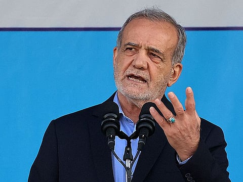 Iran President Masoud Pezeshkian.