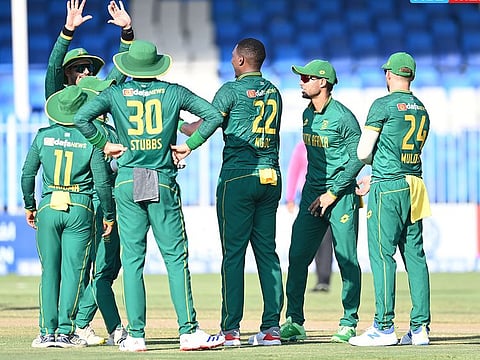 South Africa wrapped up the three-match ODI series against Afghanistan 2-1 with a consolation win in the final match at Sharjah Stadium