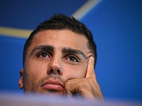 Manchester City midfielder Rodri's English Premier League season comes to a premature end due to injury.