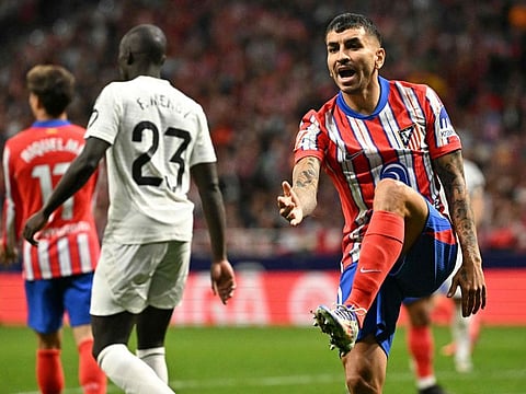 Angel Correa rescued a point in the Madrid Derby