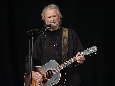Kris Kristofferson is a Country Music Hall of Fame honoree and Grammy winner known for writing hits like "Sunday Mornin' Comin' Down" and "Me and Bobby McGee."