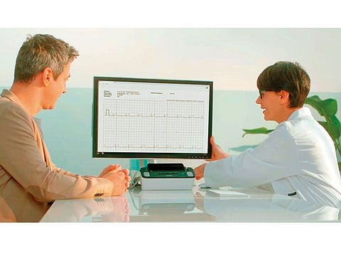 OMRON COMPLETE: Easy home monitoring for blood pressure and ECG, anytime, anywhere