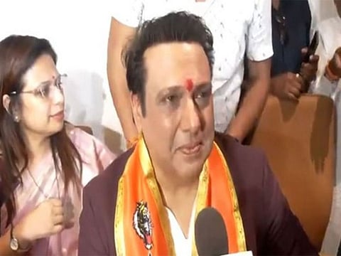 Govinda was taken to the hospital as a precaution.