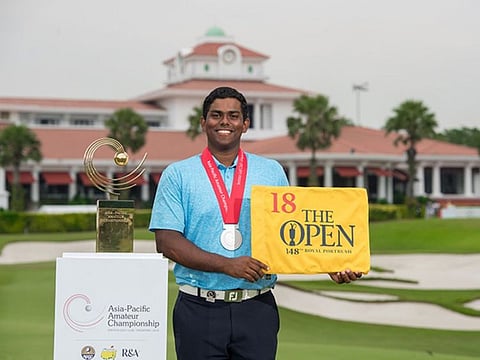 Rayhan Thomas finished runner-up in 2018