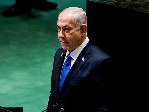 Israel's Prime Minister Benjamin Netanyahu