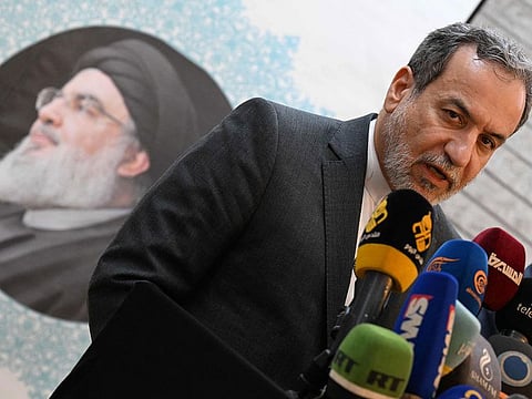 In Beirut on Friday, Araghchi said Tehran supports efforts for a “simultaneous” ceasefire in Lebanon and the Palestinian territory.