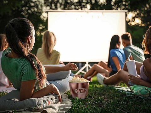 Take outdoor entertainment to the next level, with a projector screen that can be set up in mere minutes.
