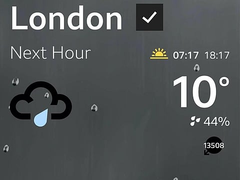 The BBC on Thursday apologised after a graphic incorrectly hurricane forecast winds.