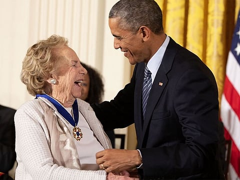 Ethel Kennedy worked for human rights causes and raised 11 children