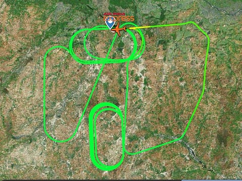 The airport was put on alert mode during the incident.