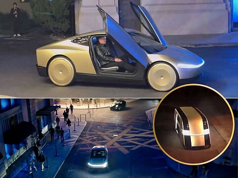 Cybercabs, vans: The “We, Robot" event held at Warner Brothers Discovery studio in California doubled down on Tesla’s vision of a driverless future. About 50 driverless vehicles, including 20 Cybercabs and 30 Model Ys, were used by attendees to demonstrate what CEO Elon Musk dubbed as a future of “individualised mass transit” system.