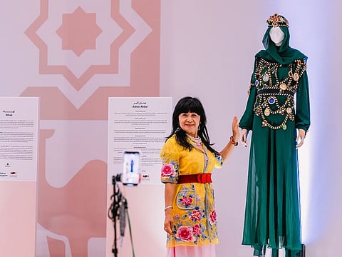 Saudi fashion designers showed works at the Saudi Cultural Week held in Athens on September 27-October 1.