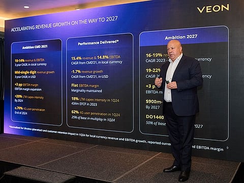 Kaan Terzioglu, Group CEO of Veon. "Veon really prioritizes taking decisions where they matter..." says Terzioglu on shifting the HQ to Dubai.