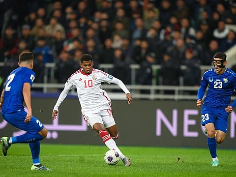 Yahya Al Ghassani was lively for the UAE