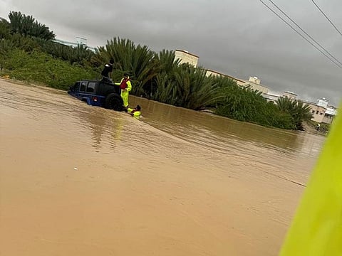 The Civil Aviation Authority advises all to take precautions during thundershower rain, and not to cross Wadis (Flash Flood) and avoid low laying areas and not to sail during alert period.