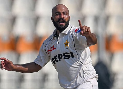 Pakistan's Sajid Khan produced a brilliant spell to dismiss England to 291 on day three of the second Test.