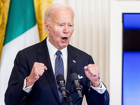 US President Joe Biden