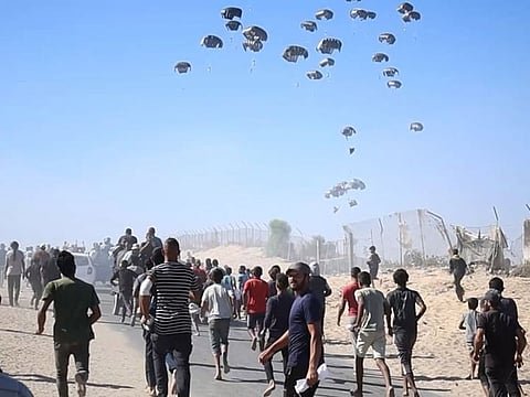 The Ministry of Defence on Saturday announced the success of the 53rd airdrop