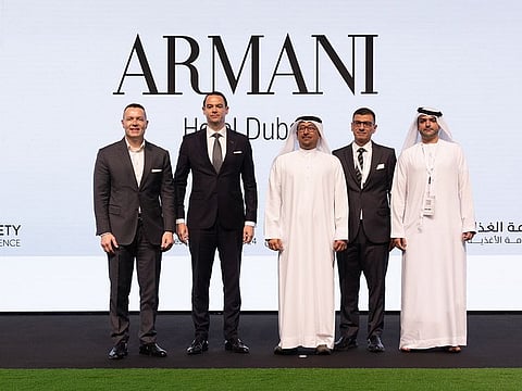 Mediterraneo Restaurant at Armani Hotel (Burj Khalifa) earned first place in the Hotel-affiliated Dine-in Restaurants category. Winners of all three categories were honoured by Dubai Municipality Director-General Dawoud Al Hajri (centre) during the 18th Dubai International Food Safety Conference on Monday.