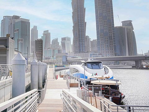 DC2 line connects Waterfront, Marasi, Business Bay, Godolphin, and Sheikh Zayed Road stations