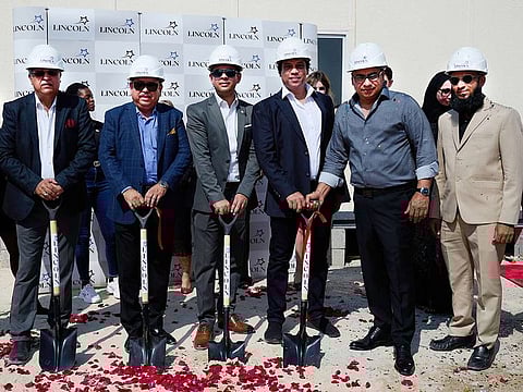 From left to right: Irfan Akram, Ovais Latif, Ankit Kumar Alagh, Henry, Sajid Mahmood, and Mohsin.