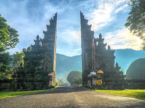 The Handara Gate in Bali, Indonesia. The country is a popular destination for tourists and offers a visa on arrival to nationals of over 90 countries. Picture used for illustrative purposes only.