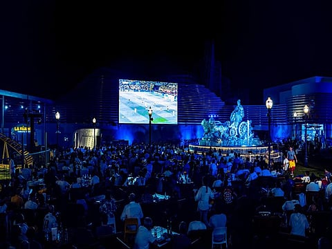 Real Madrid World, the ultimate haven for Real Madrid supporters, is located in the heart of Dubai Parks and Resorts