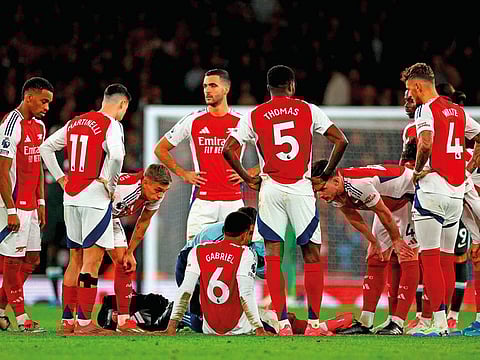 Arsenal drew 2-2- against Liverpool on Sunday.