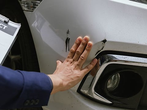 The app’s process is designed to handle minor accident reports within three minutes if drivers have the necessary documents. Photo used for illustrative purpose only.