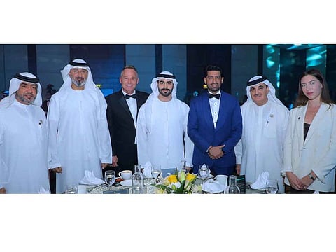 Jatin Deepchandani, CEO and founder of Plan3Media with guests at the Customer Happiness Awards.