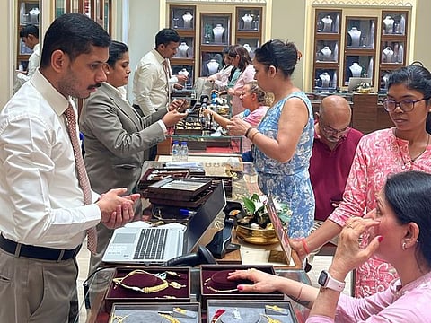 Globally, gold prices have eased from the weekly highs but holds at $2,650 per ounce (Dh9,700) on Friday, which is more or less the price level the yellow metal will likely persist at over the coming days.