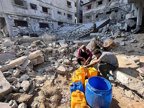 Devastation in Beit Lahia in northern Gaza