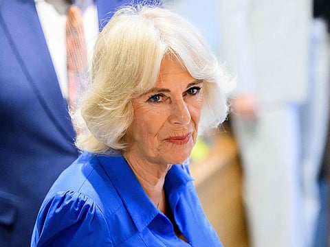 Britain's Queen Camilla was resting at home under doctors' supervision.
