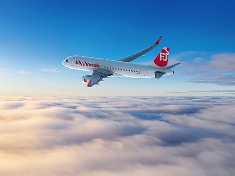 FlyJinnah has a modern fleet of five Airbus A320 aircraft.